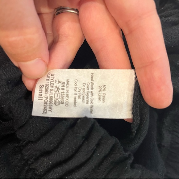 JLuxlabel Linen Wide Leg Pants and Bandeau Top Set - Picture 5 of 6